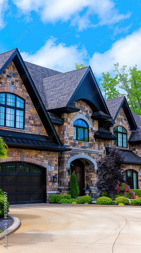 a newly-built home exuding luxury, boasting modern aesthetics, ample space, and the convenience of a two-car garage. a newly-built home exuding luxury, boasting modern aesthetics, ample space, and the convenience of a two-car garage.