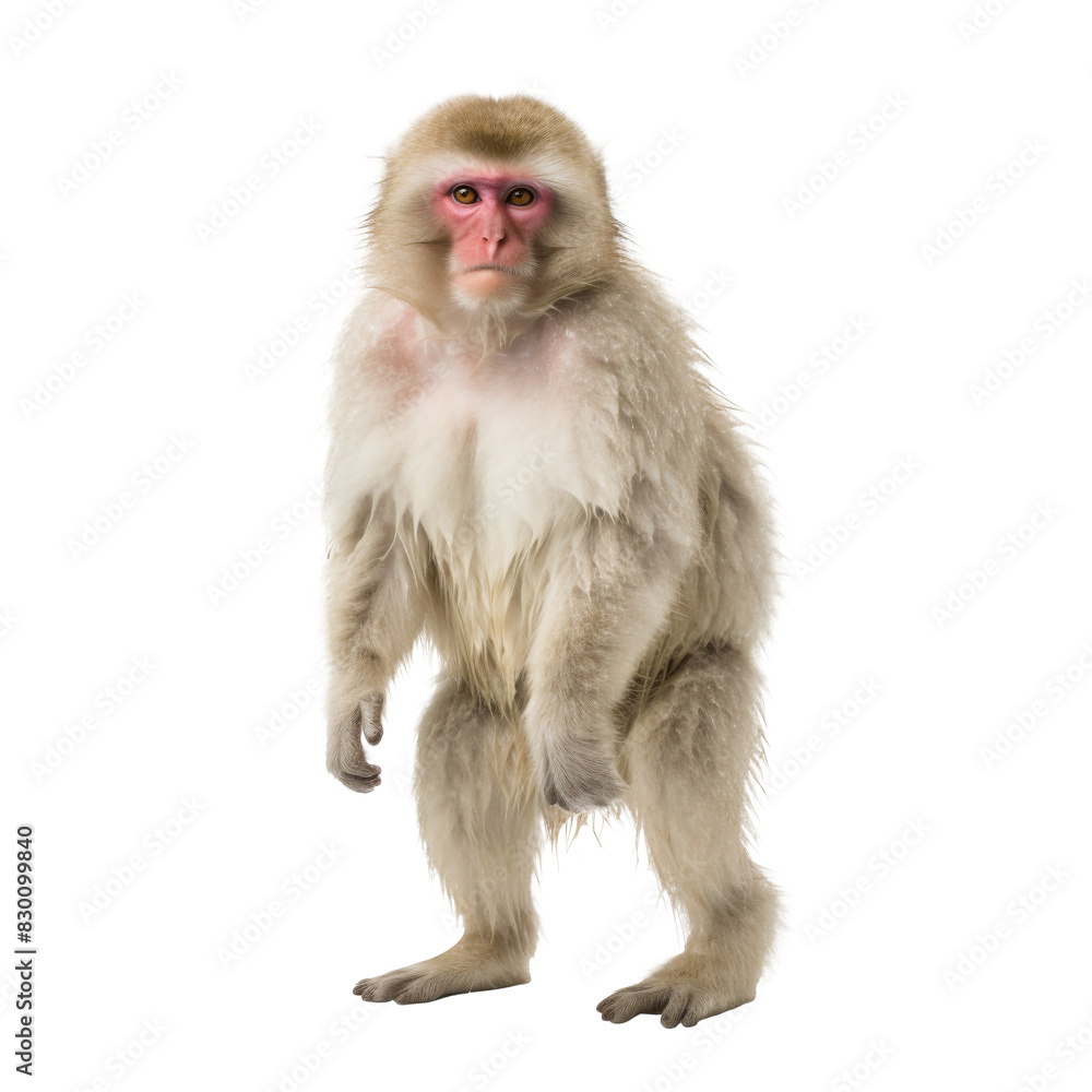 Snow japanese monkey Snow japanese monkey