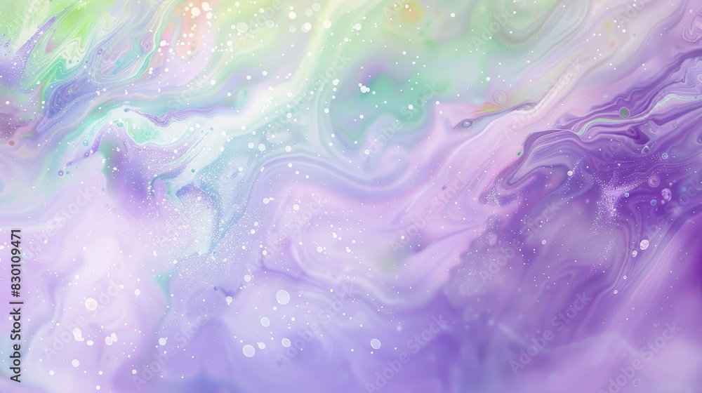 Spring background with marbled patterns and luminous dots background Spring background with marbled patterns and luminous dots background