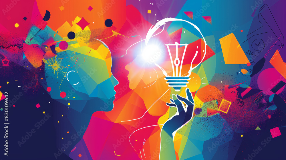 Obraz premium Creative idea concept 