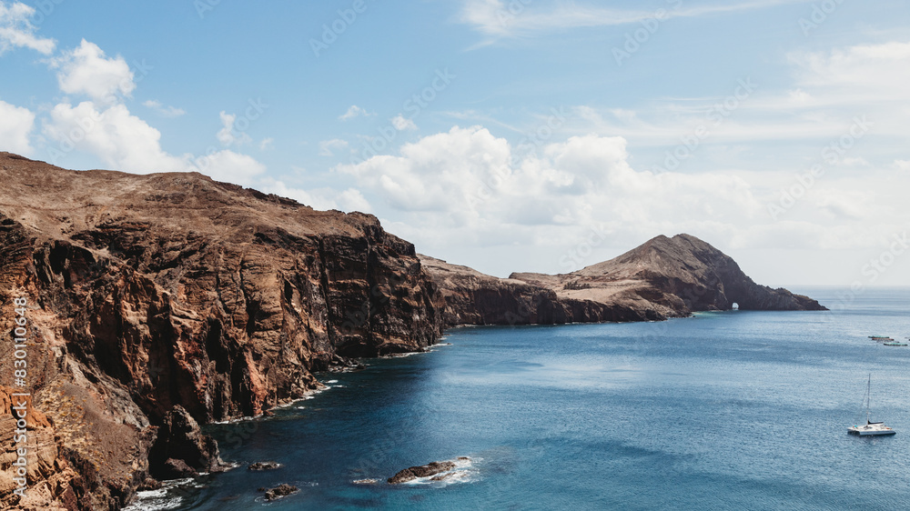 Point of Saint Lawrence on Madeira, Portugal Point of Saint Lawrence on Madeira, Portugal