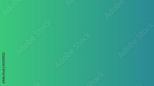 Smooth horizontal gradient transitioning from bright green to deep teal