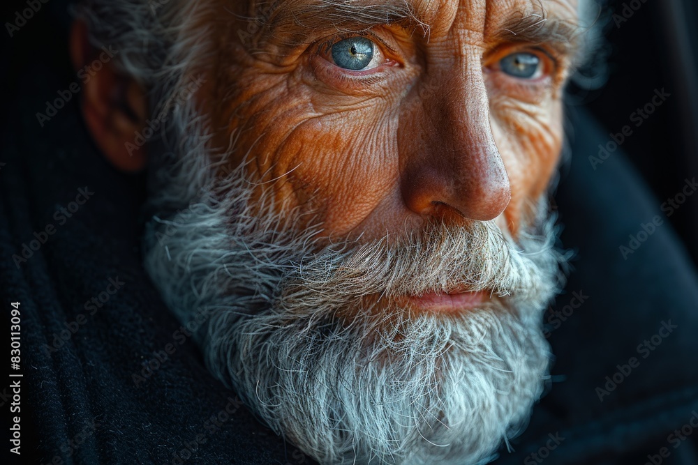 Close-up image concentrating on the texture and pattern of wool fabric, with a blurred-out human presence Close-up image concentrating on the texture and pattern of wool fabric, with a blurred-out human presence