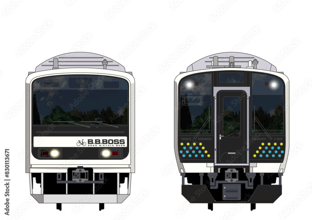 千葉の列車No.14_209系 / E131系_Japanese Railroad Cars in 千葉の列車No.14_209系 / E131系_Japanese Railroad Cars in