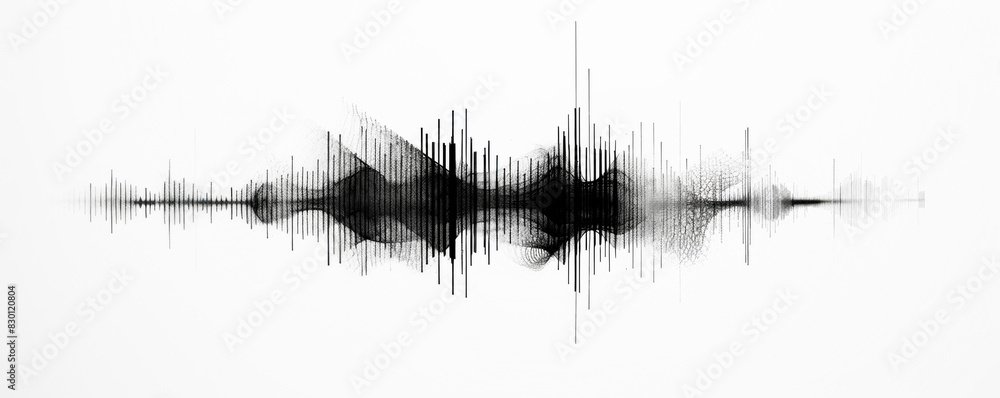 Minimalistic image: white background, black heart cardiogram, rhythmic, harmonic, composition. Minimalistic image: white background, black heart cardiogram, rhythmic, harmonic, composition.