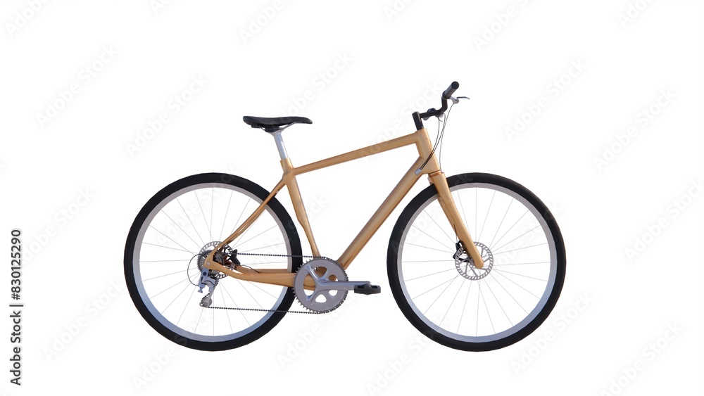 Illustration of bicycle 3d model rendering Illustration of bicycle 3d model rendering