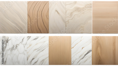 Interior samples, mock-up samples, interior material samples,