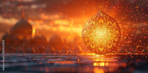 Islamic Poster Conceptual Design Illustration