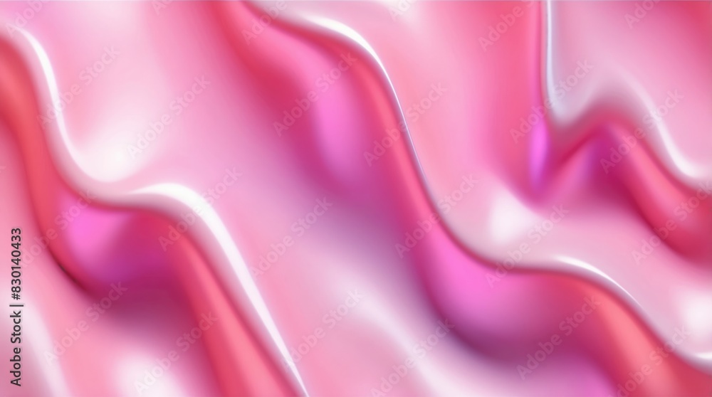 Obraz premium Holographic Pink Texture Abstract Pearlescent Gradient