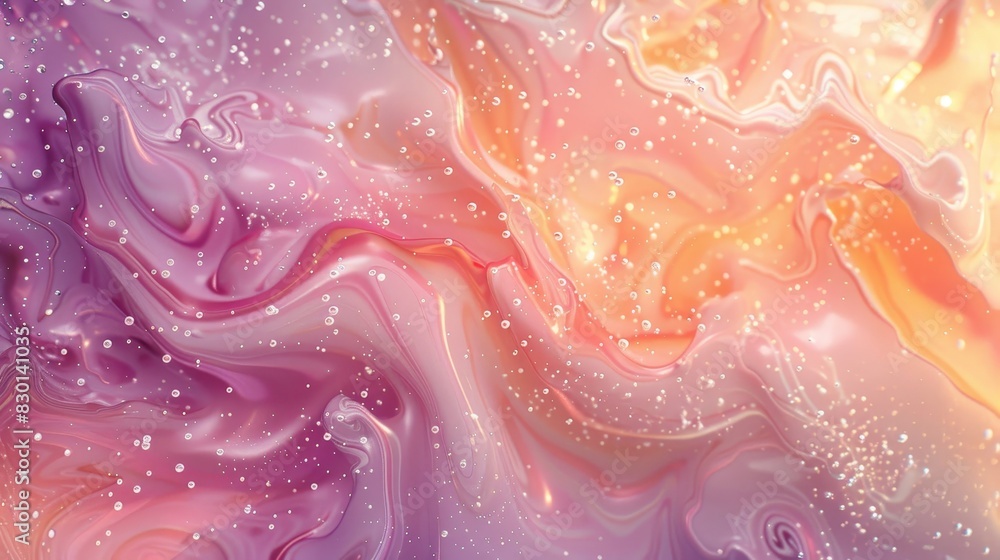 Abstract background with pastel peach lavender and mint light sparkles wallpaper Abstract background with pastel peach lavender and mint light sparkles wallpaper