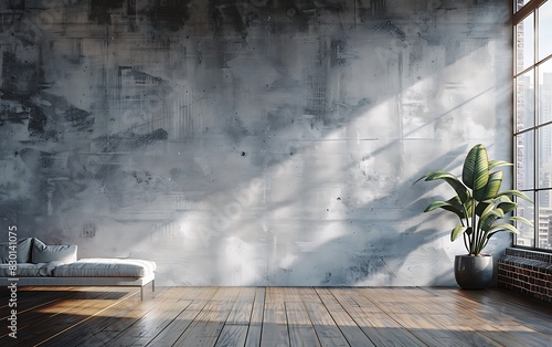 Sleek and minimalist interior design of an apartment 