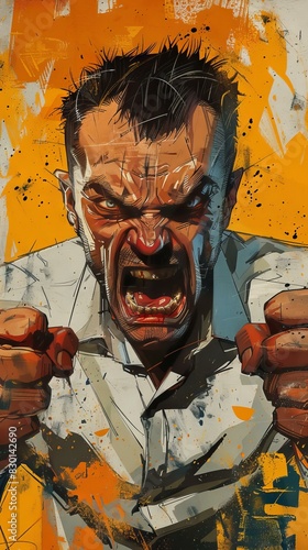Portrait of an Angry Man