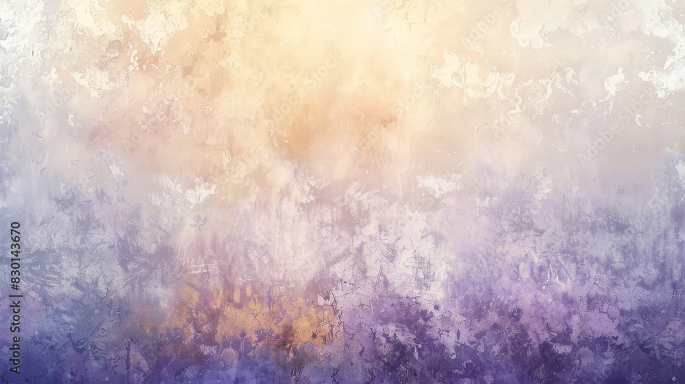 Obraz premium Tranquil abstract featuring snowy white icy blue and warm amber wallpaper