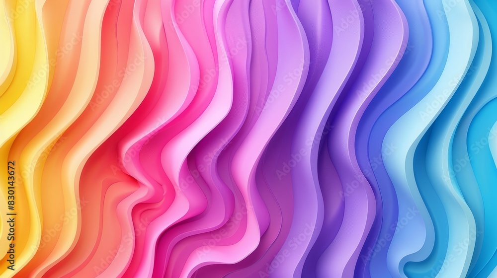 colorful wavy wave aesthetic background with copy space for text colorful wavy wave aesthetic background with copy space for text