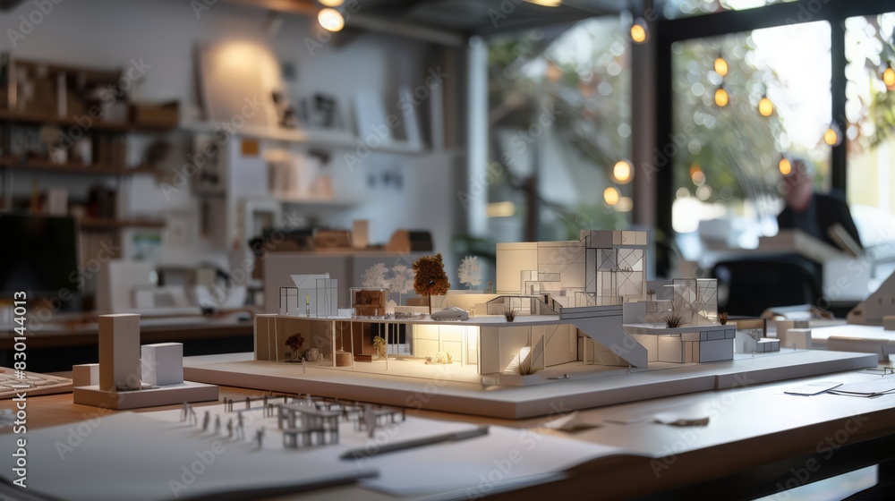 design studio is a hub of creativity, filled with models, sketches, and digital renderings design studio is a hub of creativity, filled with models, sketches, and digital renderings
