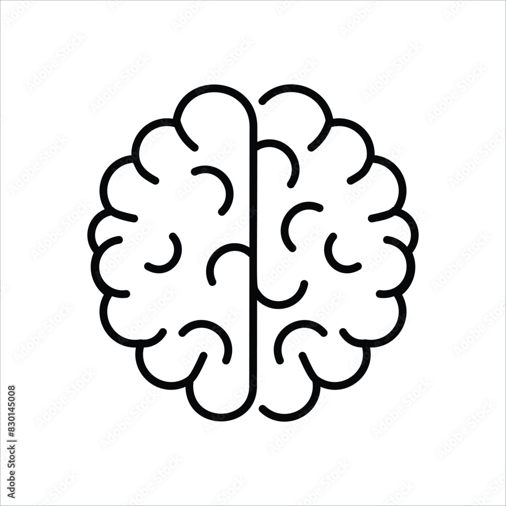 Brain vector icon