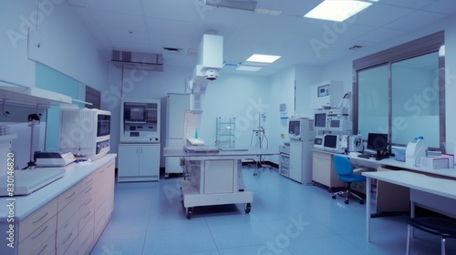 Laboratory medical room generateed by AI