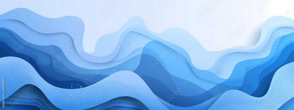 Fototapeta premium abstract blue modern background