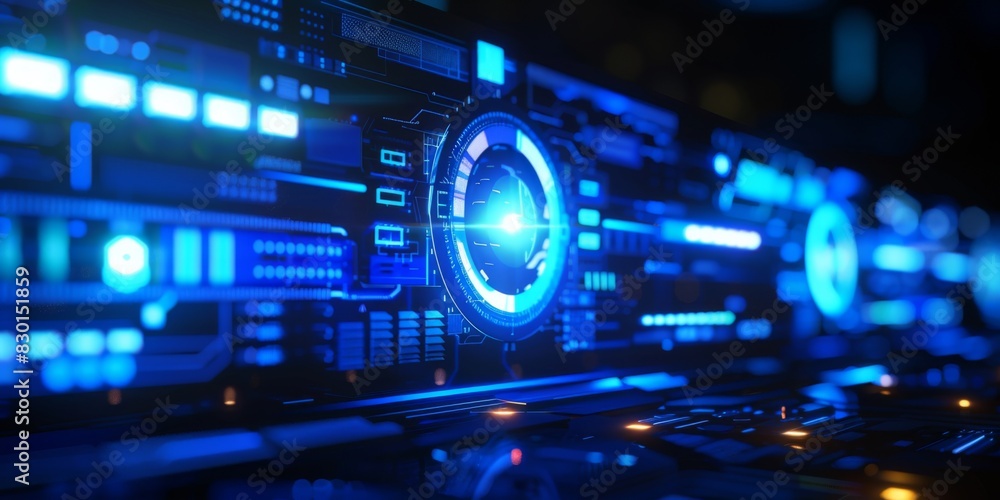 Obraz premium Update software for virtual screen