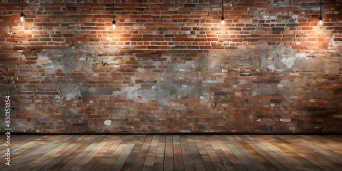 Texture of a red brick wall highlighted for backgrounds or design. Concept Red Brick Wall Textures  Background Designs  Architectural Details  Building Patterns