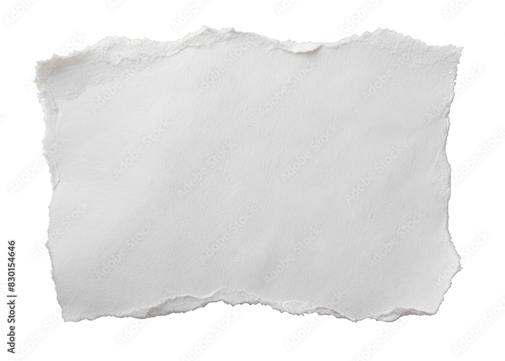 White Torn Paper White Torn Paper
