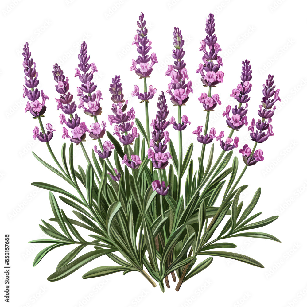 Obraz premium A close-up of a vibrant bouquet of purple and pink wildflowers in full bloom