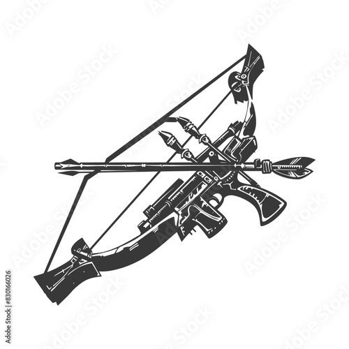 silhouette crossbow black color only