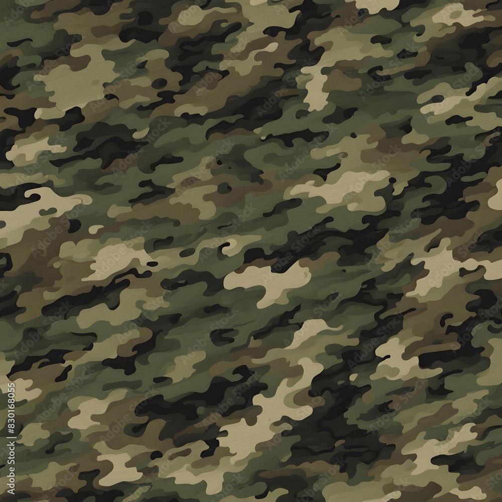 Fototapeta premium vector military camouflage background texture, army pattern