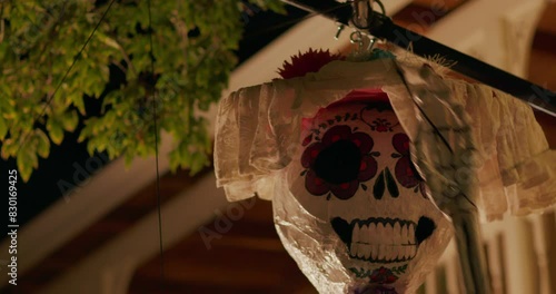 Day of the Dead Animated Puppet, Mexican Cultural Celebration, New Mexico