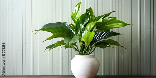 Enhancing Indoor and Outdoor Spaces with the Elegant Splitleaf Philodendron. Concept Indoor plants, Outdoor gardening, Splitleaf Philodendron, Home decor, Plant care