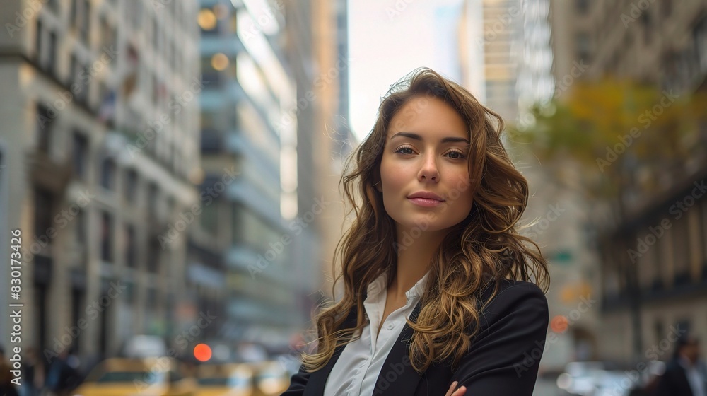 confident portrait of a professional woman in corporate attire confident portrait of a professional woman in corporate attire