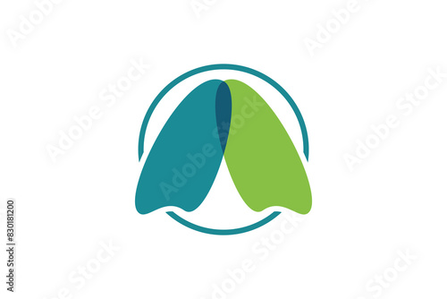 lungs healty design with simple concept