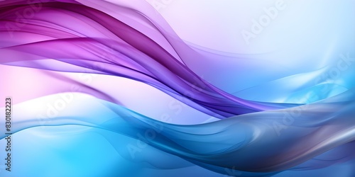 Wallpaper Mural Designing a Futuristic Cosmic Look with Abstract Blue, Mint, and Purple Interlaced Smoke Effect. Concept Futuristic Style, Cosmic Theme, Abstract Colors, Smoke Effect, Interlaced Design Torontodigital.ca