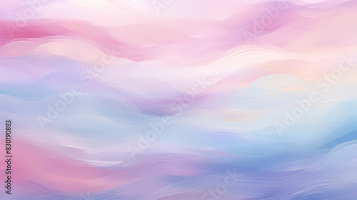 Abstract Image, Fluid Brushstrokes in Shades of Pink, Pattern Style Texture, Wallpaper, Background, Cell Phone and Smartphone Cover, Computer Screen, Cell Phone and Smartphone Screen, 16:9 Format - PN