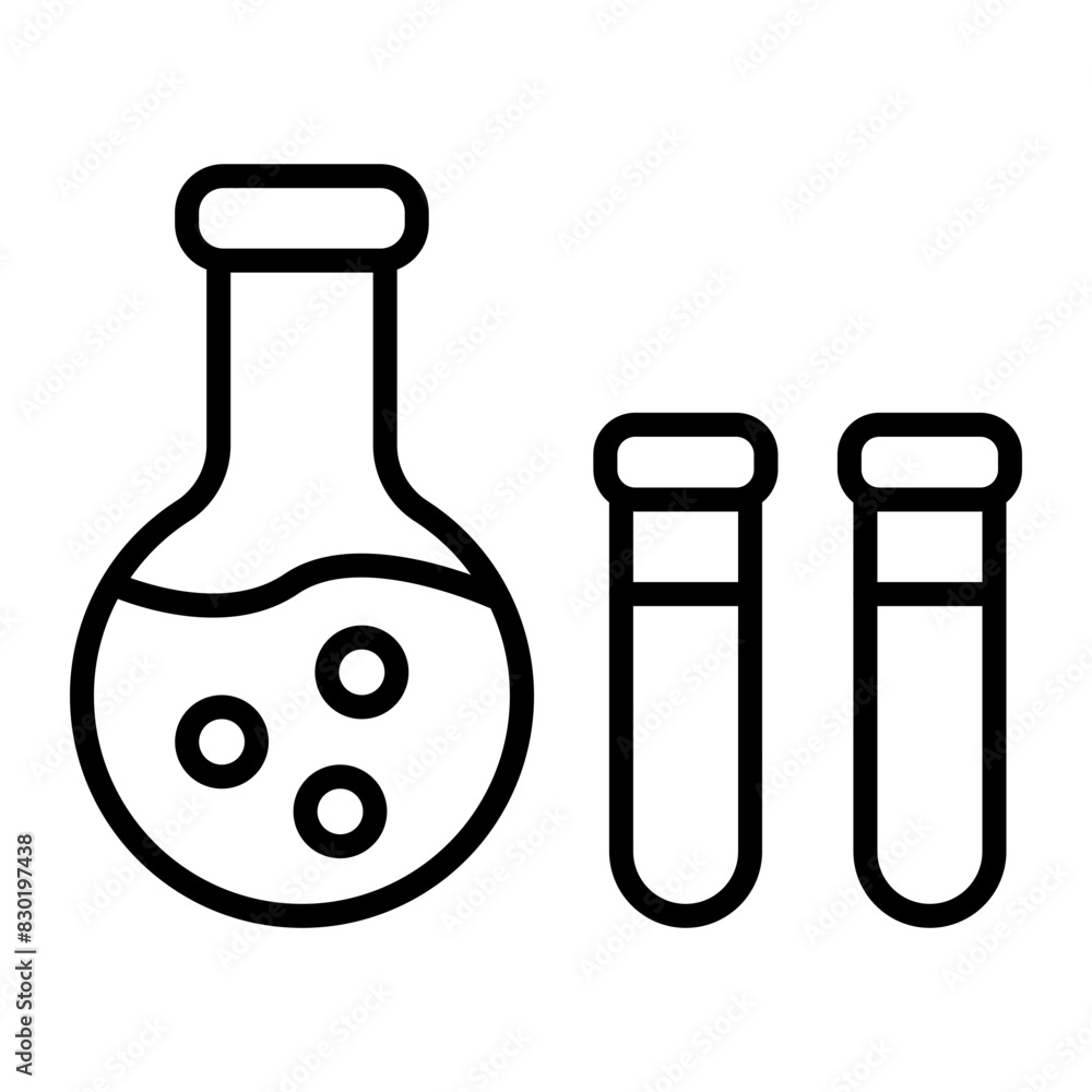 Experiment Vector Line Icon Design Experiment Vector Line Icon Design