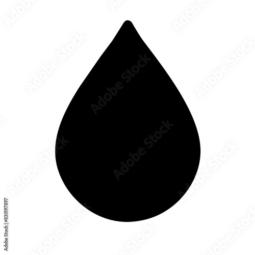 oil drop illustration