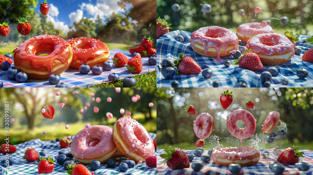 Naklejka premium christmas decoration on the tree