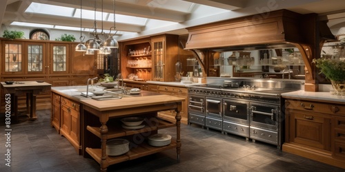 Wallpaper Mural a kitchen to handle cooking background Torontodigital.ca