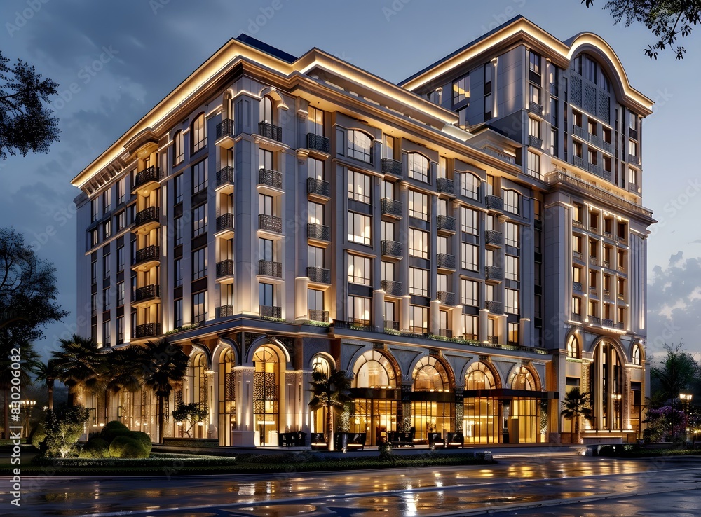 Fototapeta premium Luxury Hotel