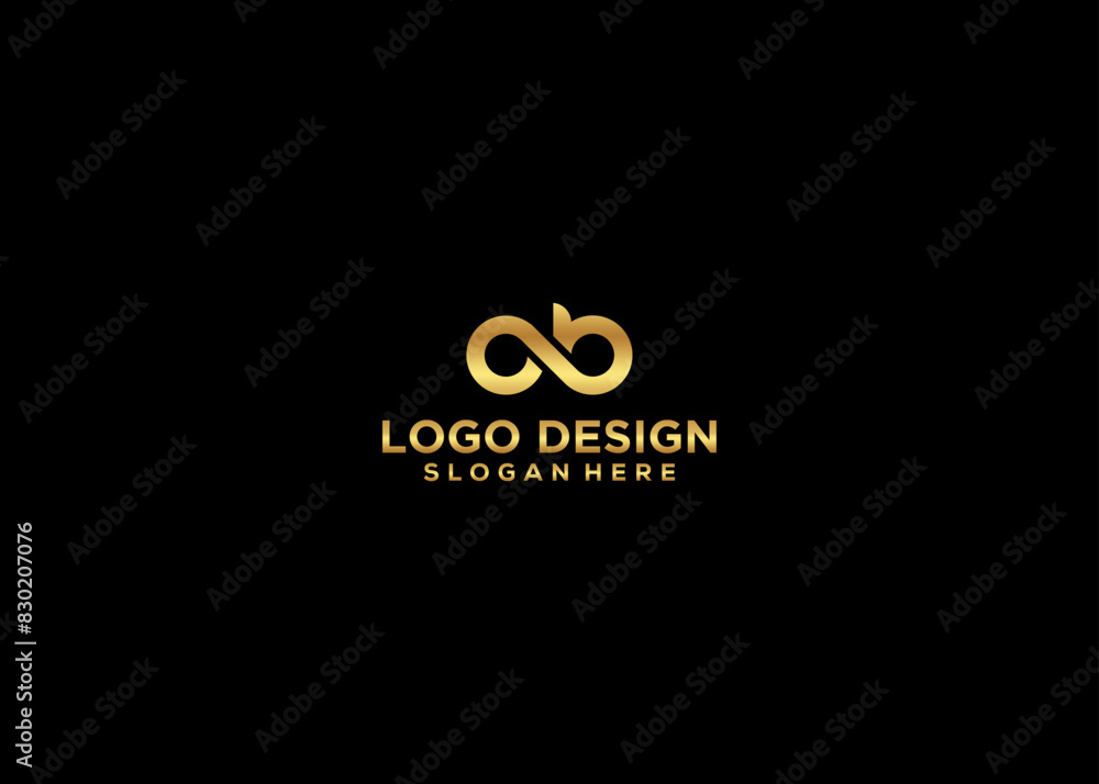 Initial Letter OB Logo Design Vector Template Initial Letter OB Logo Design Vector Template