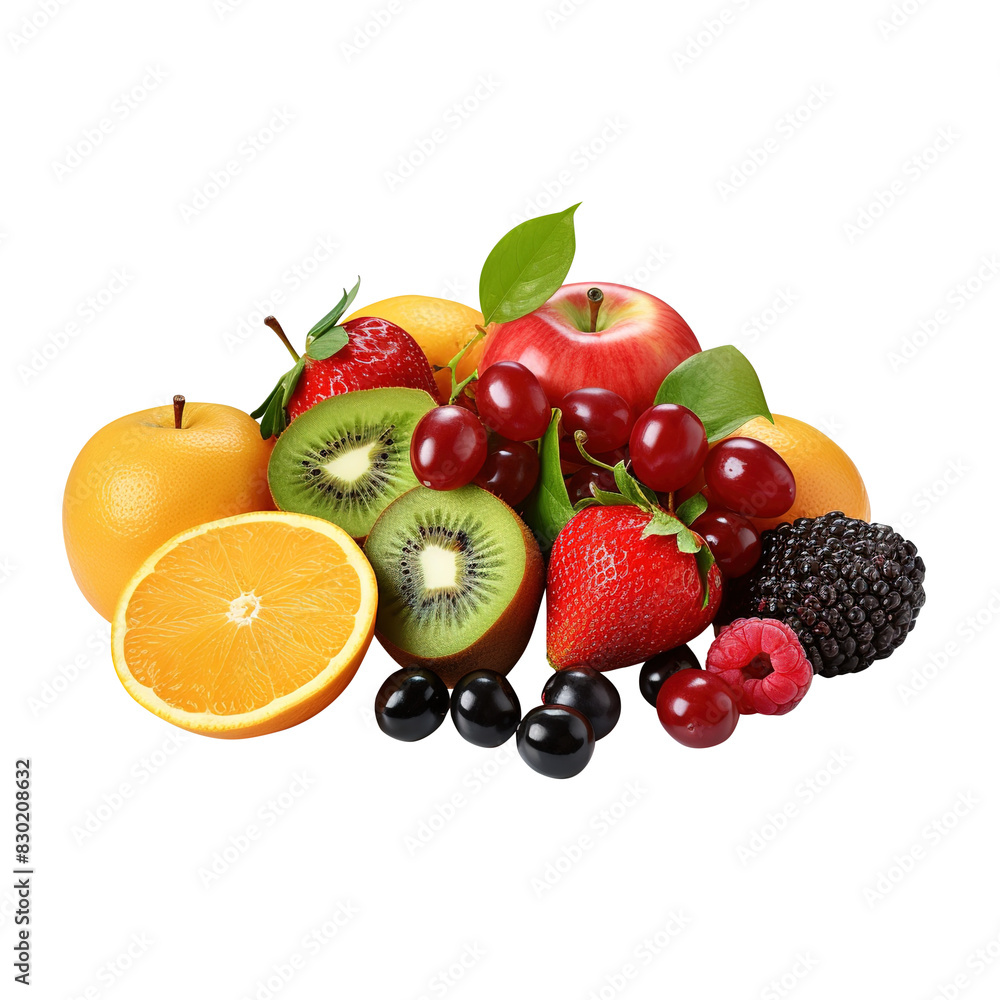 fruits isolated on transparent background, clipping path, png, fruits isolated on transparent background, clipping path, png,