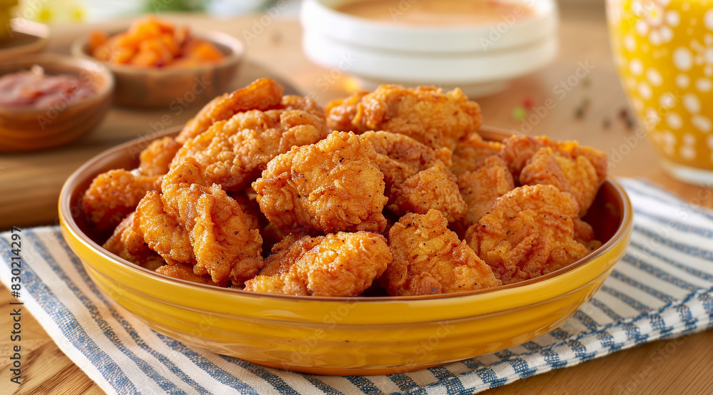 nuggets on plate nuggets on plate