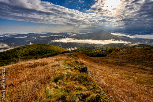 Fototapeta Naklejka Na Ścianę i Meble -  Bieszczady Mountains