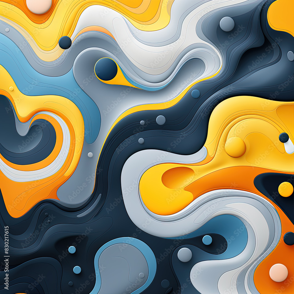 yellow and gray abstract background with waves yellow and gray abstract background with waves