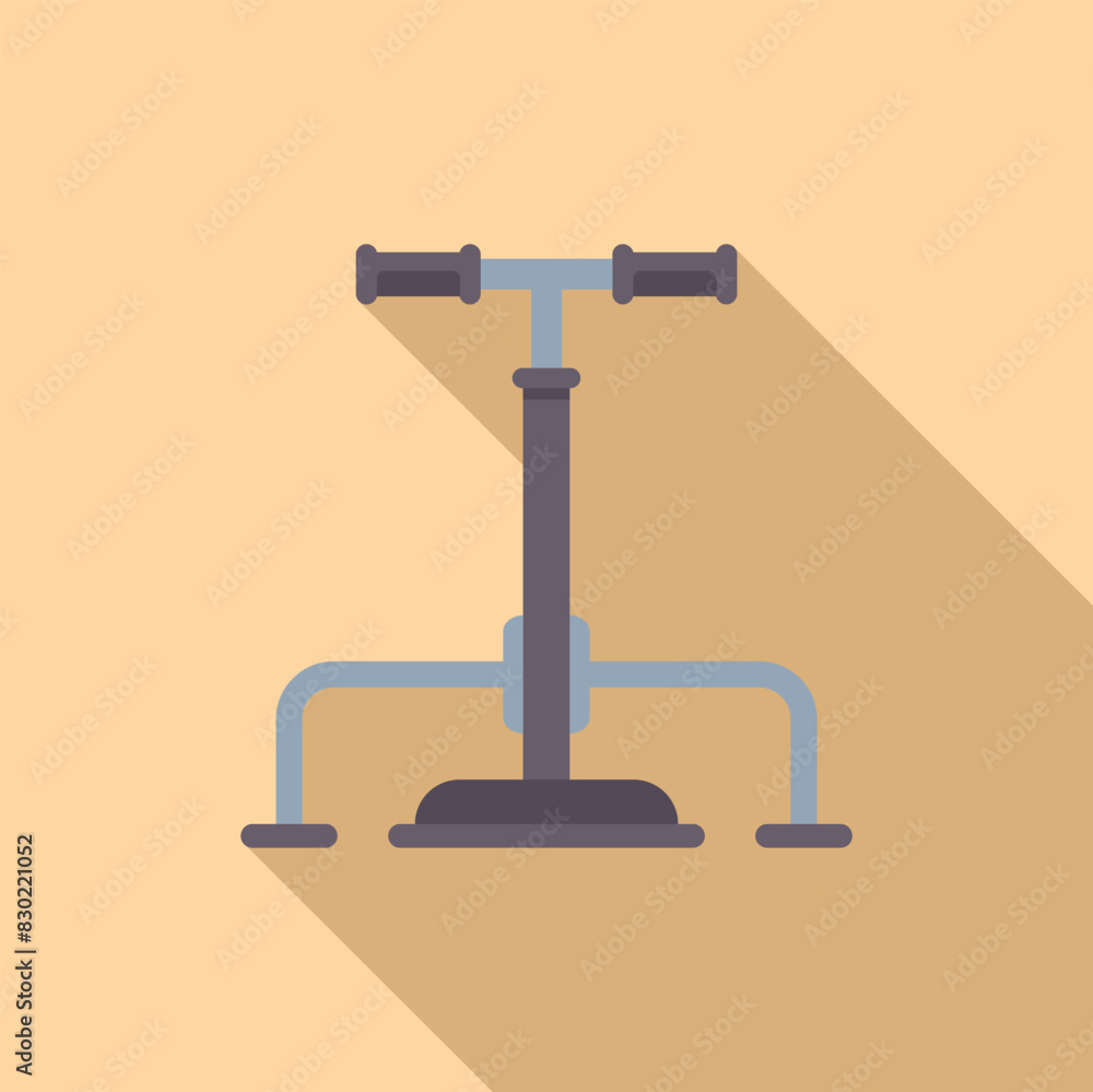 Flat design illustration of a classic balance scale icon with a shadow, depicting concepts of balance and justice Flat design illustration of a classic balance scale icon with a shadow, depicting concepts of balance and justice
