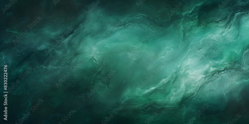 Abstract white and green marble painting background Abstract white and green marble painting background