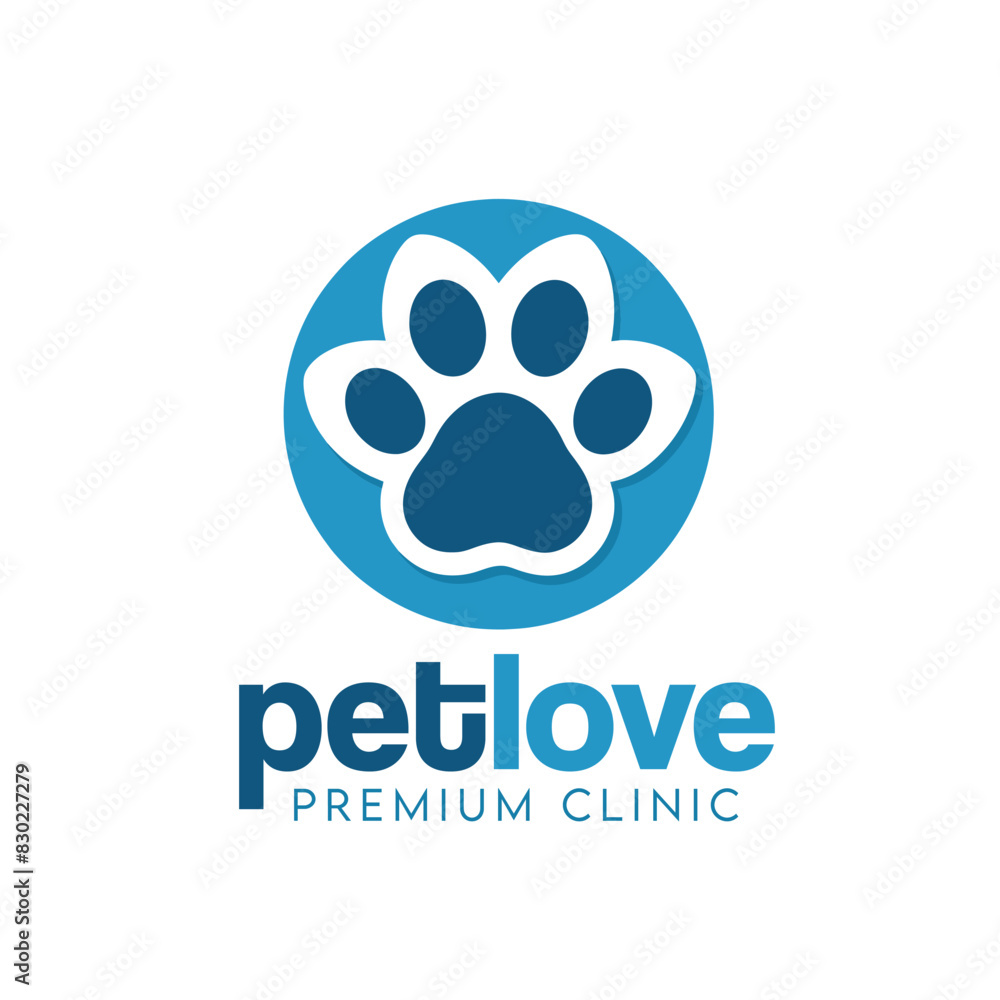 Vector Pet Veterinary Logo Vector Pet Veterinary Logo