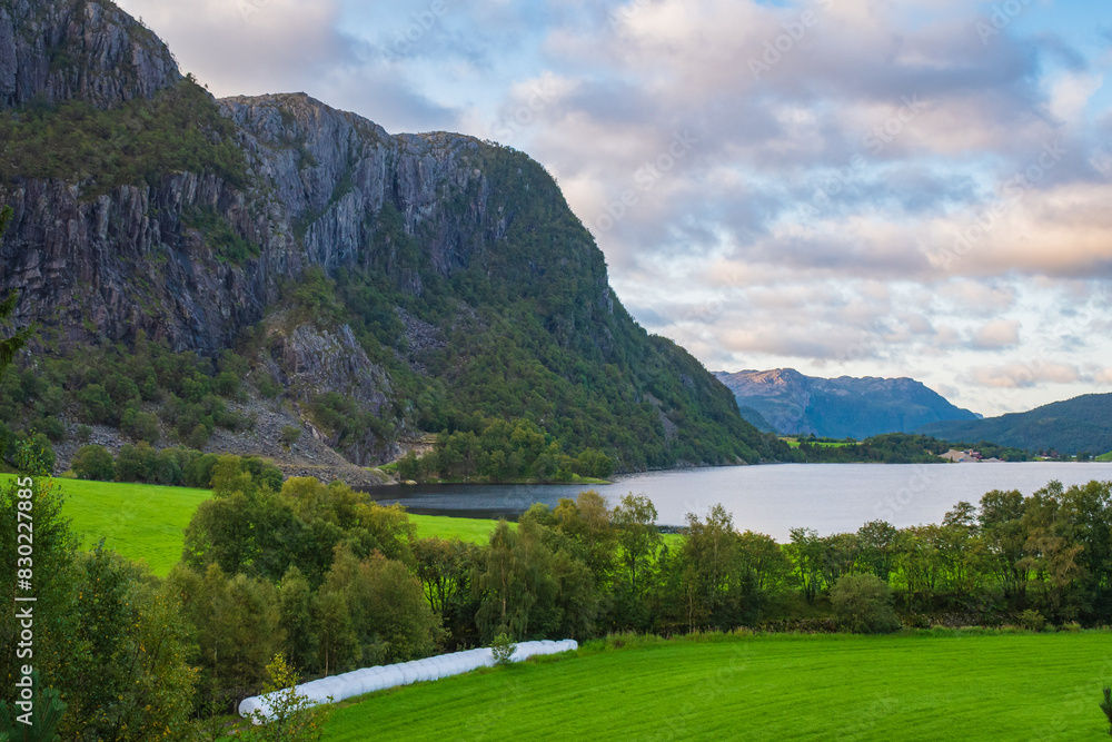 Landscape at the south of Norway (near Stavanger)