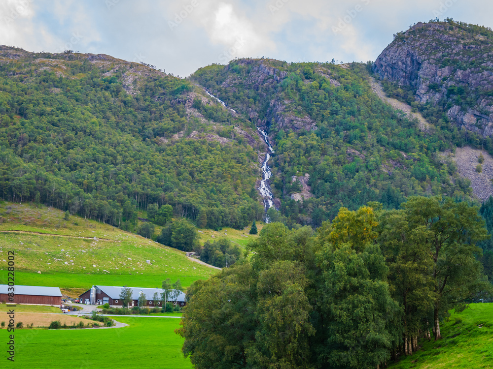 Landscape at the south of Norway (near Stavanger)