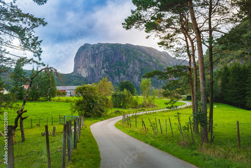 Obraz na płótnie Landscape at the south of Norway (near Stavanger) w salonie